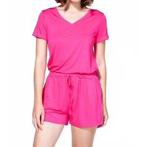 NEW PINK MARTINI shayla romper in pink
